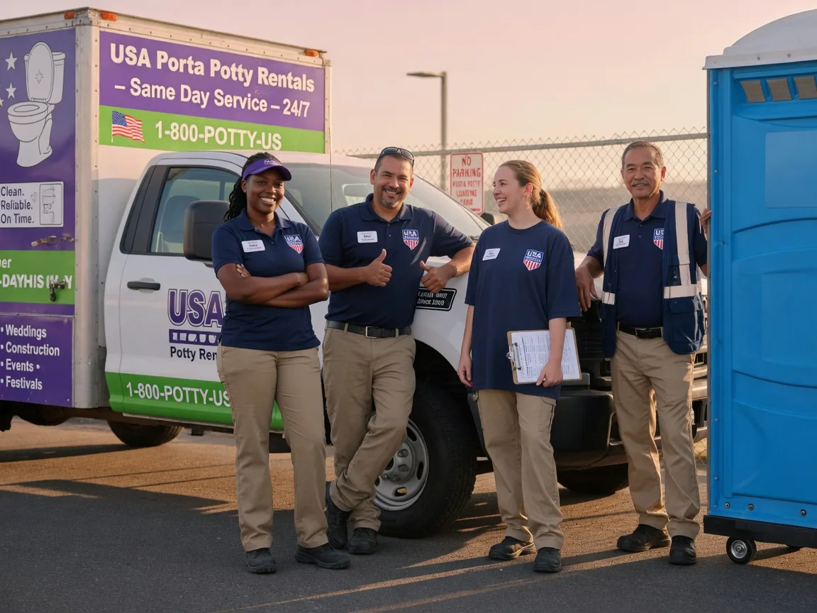 Porta Potty Rental company in Ruby, NY